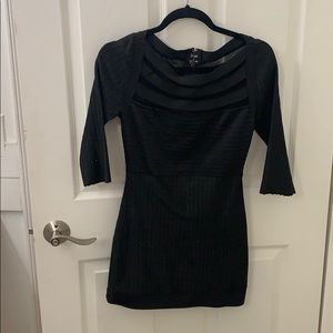 House of cb black bandage dress